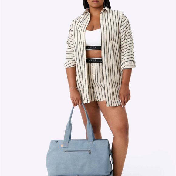 Gap x BÉIS The Weekender in Denim Blue - Picture 3 of 11